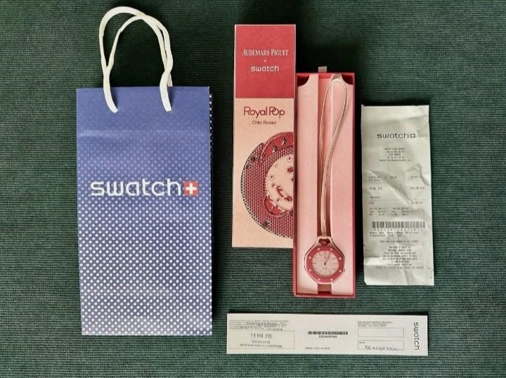 Swatch x AP Royal Pop “Otto Rosso” – Brand New – Full Set

s, Sieraden, Tassen en Uiterlijk, Uiterlijk | Parfum, Ophalen of Verzenden
