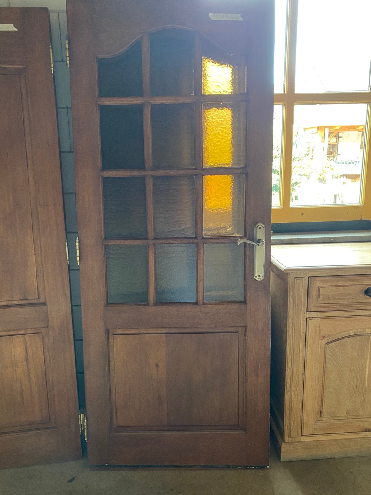 Nostalgische  hard houten binnendeuren!  €60 per stuk, Ophalen, Gebruikt, Binnendeur, 200 tot 215 cm