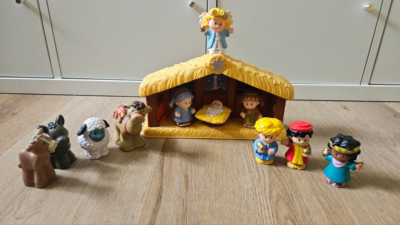 Fisher-Price Little People Kerststal Set, Ophalen
