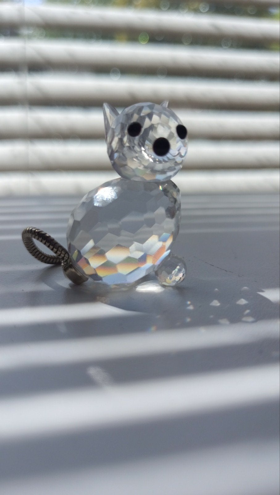 Swarovski poes, Ophalen of Verzenden, Zo goed als nieuw, Figuurtje