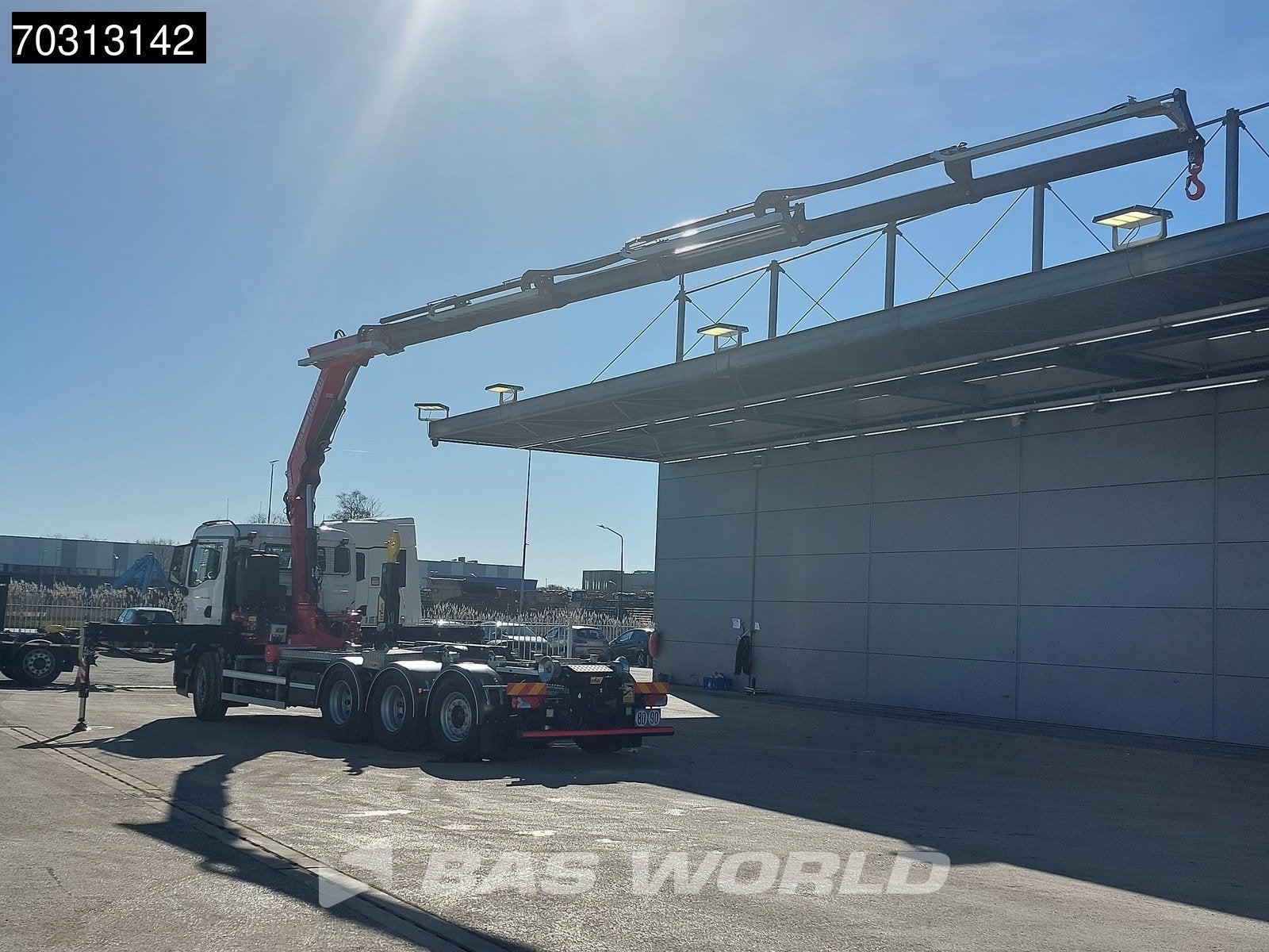 MAN TGS TGS 35.480 8X4 NEW! FASSI F275A Crane + HYVA 26-60 H, Auto's, Vrachtwagens, Automaat, Stoelverwarming, Stof, Euro 6
