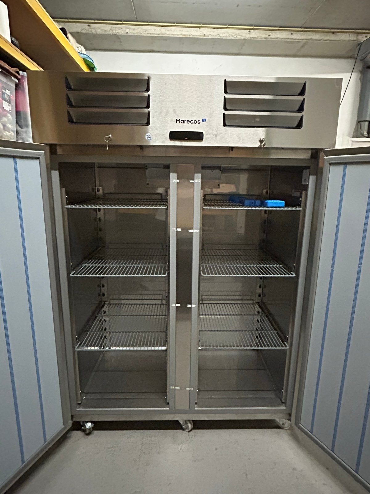 Horeca Vriezers - Dubbele Deur Rvs 4x, Ophalen, Gebruikt, Koelen en Vriezen