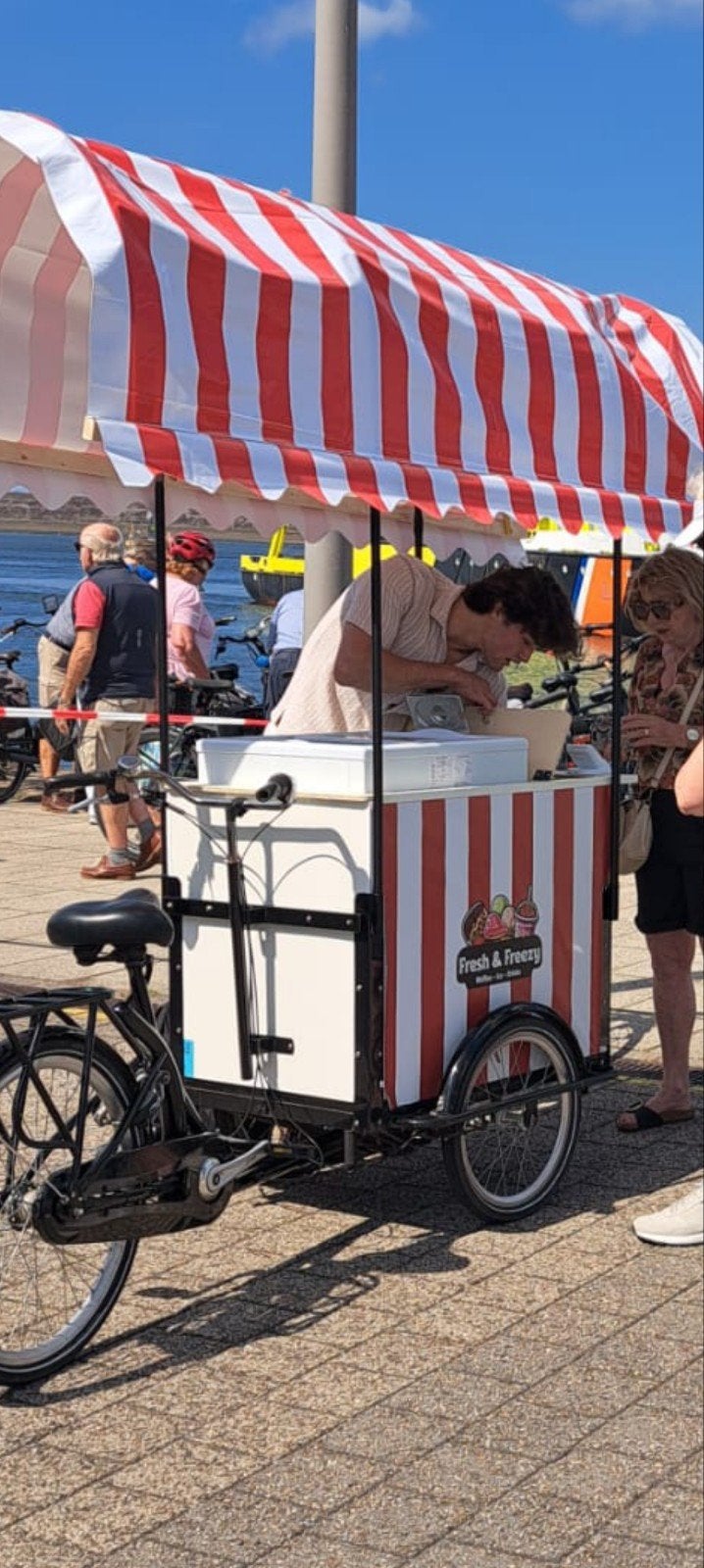 IJSVERKOOP bakfiets, IJSFIETS, IJSKAR, Nieuw, Ophalen, Overige merken, Huif
