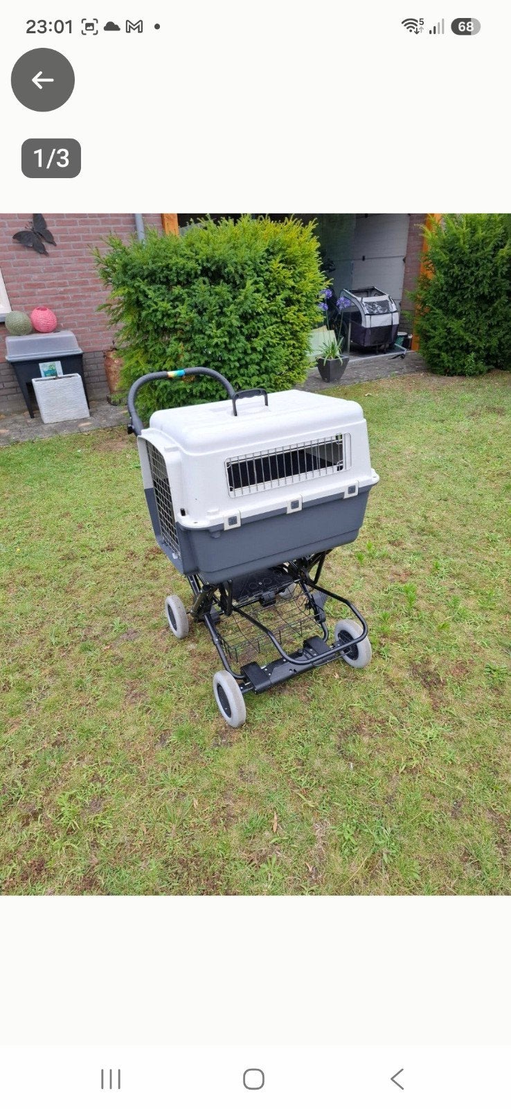 Honden of katten bens, Dieren en Toebehoren, Ophalen, Zo goed als nieuw