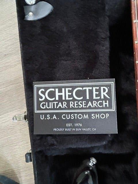 Aangeboden : Schecter Custom shop Stratocaster, Muziek en Instrumenten, Ophalen, Zo goed als nieuw, Solid body, Overige merken