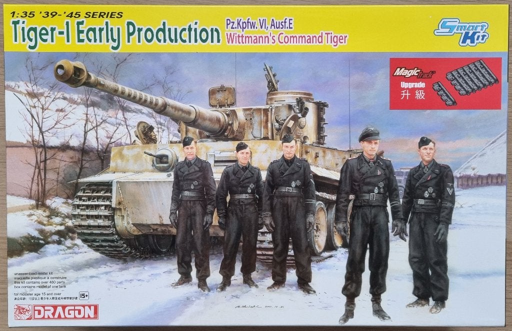 Dragon 1:35 #6730 WWII German Tiger I Early Michael Wittmann, Overige merken, Tank, 1:32 tot 1:50, Nieuw