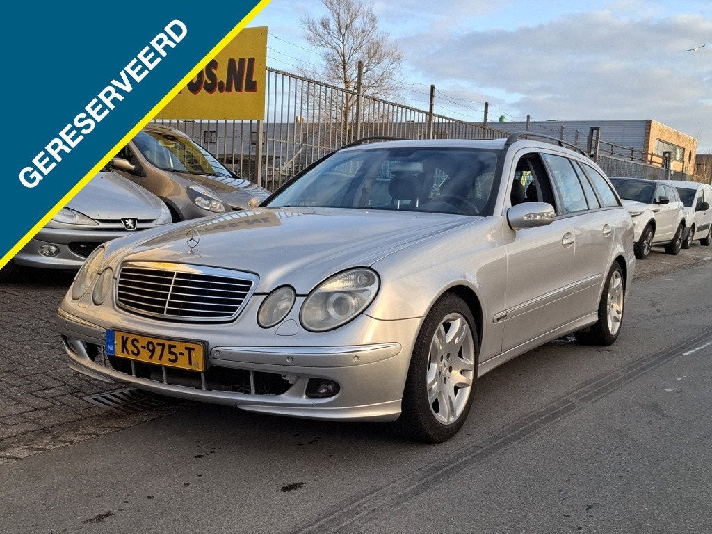 Mercedes-Benz E-Klasse Combi 350 Avantgarde Automaat APK 27, Auto's, Automaat, Gebruikt, 31 €/maand, 10 km/l
