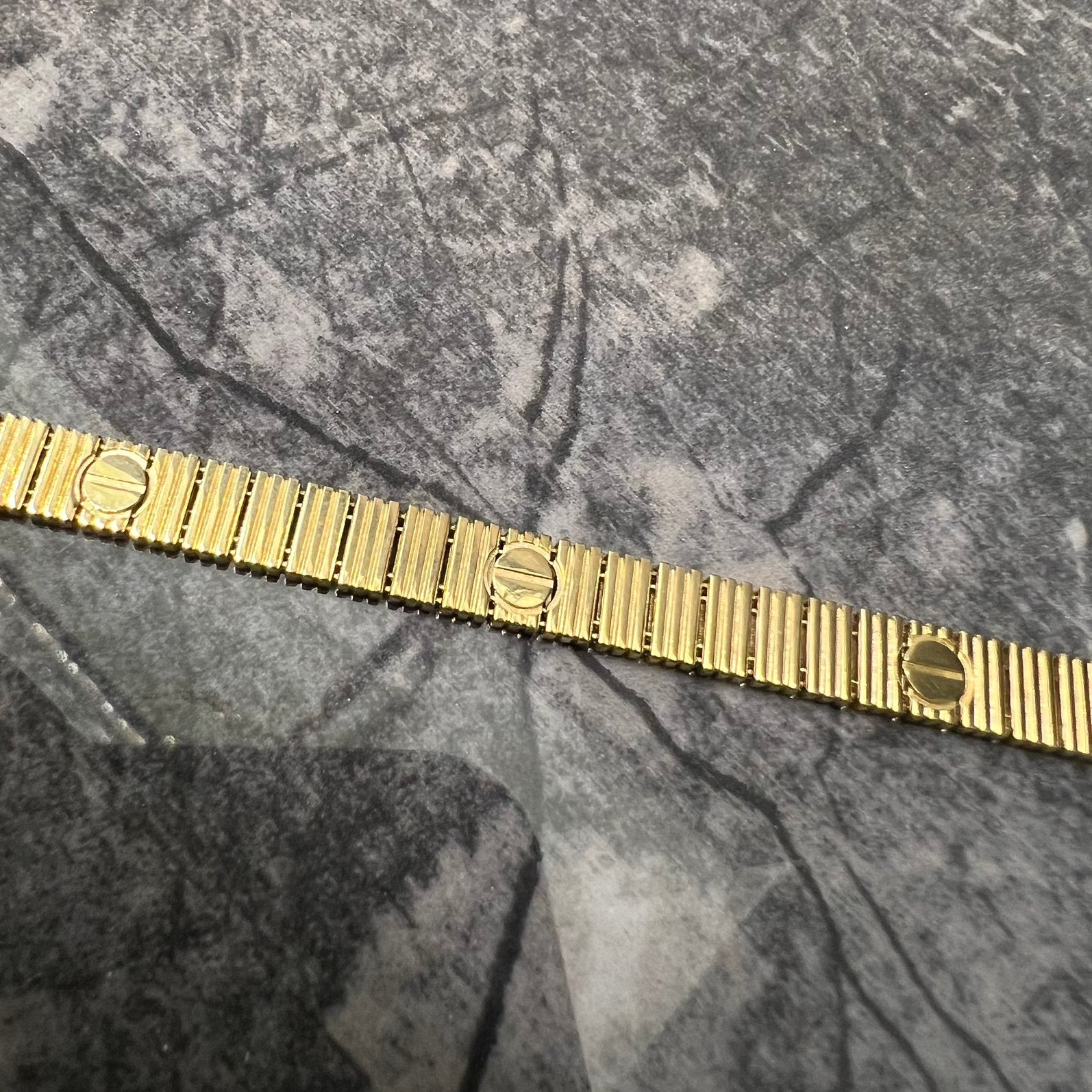14 karaats gouden armband prachtig schakel nieuw, Ophalen of Verzenden, Nieuw, Goud