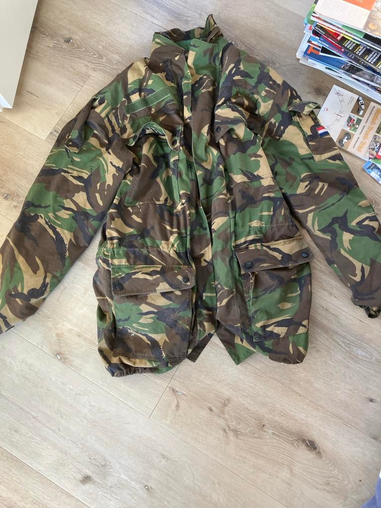 Woodland winterjas/molle jas maat 9010/1050, Ophalen of Verzenden, Zo goed als nieuw, Overige maten, Groen