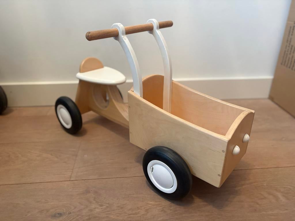 Houten bakloopfiets, Ophalen of Verzenden, Gebruikt, Loopfiets