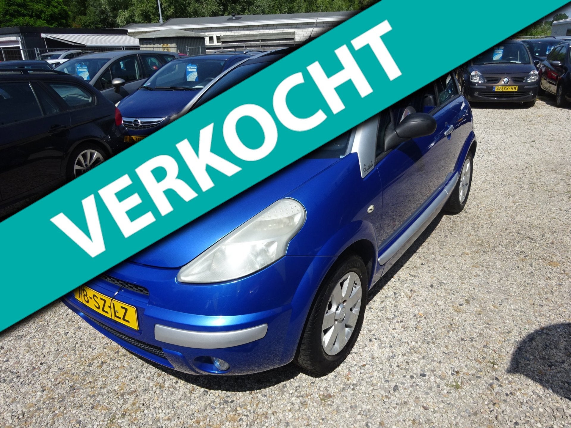 Citroen C3 Pluriel 1.6i-16V Caractère automaat airco 94146, Gebruikt, 4 cilinders, Cabriolet, Origineel Nederlands