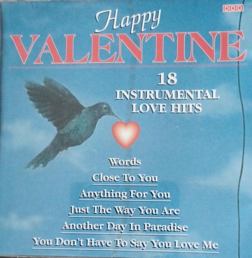 CD - Happy Valentine - 18 instrumental love hits, Ophalen of Verzenden, Zo goed als nieuw