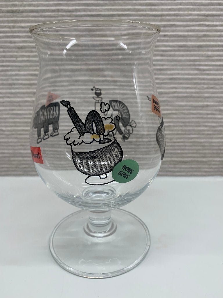 Nieuw Collector Duvel glas Berthom 2022, Ophalen of Verzenden, Nieuw, Glas of Glazen, Duvel