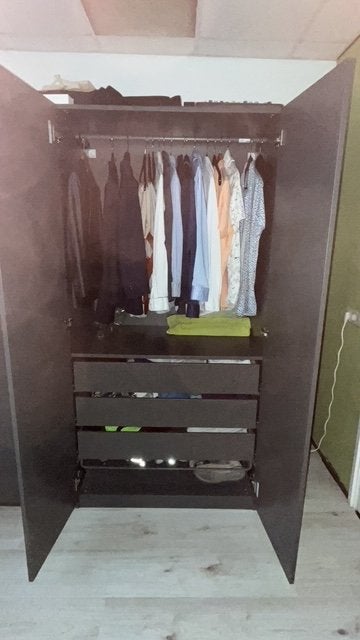 Kasten en Love-Seat/ Hocker, Ophalen, 50 tot 100 cm, Zo goed als nieuw, 3 of 4 laden