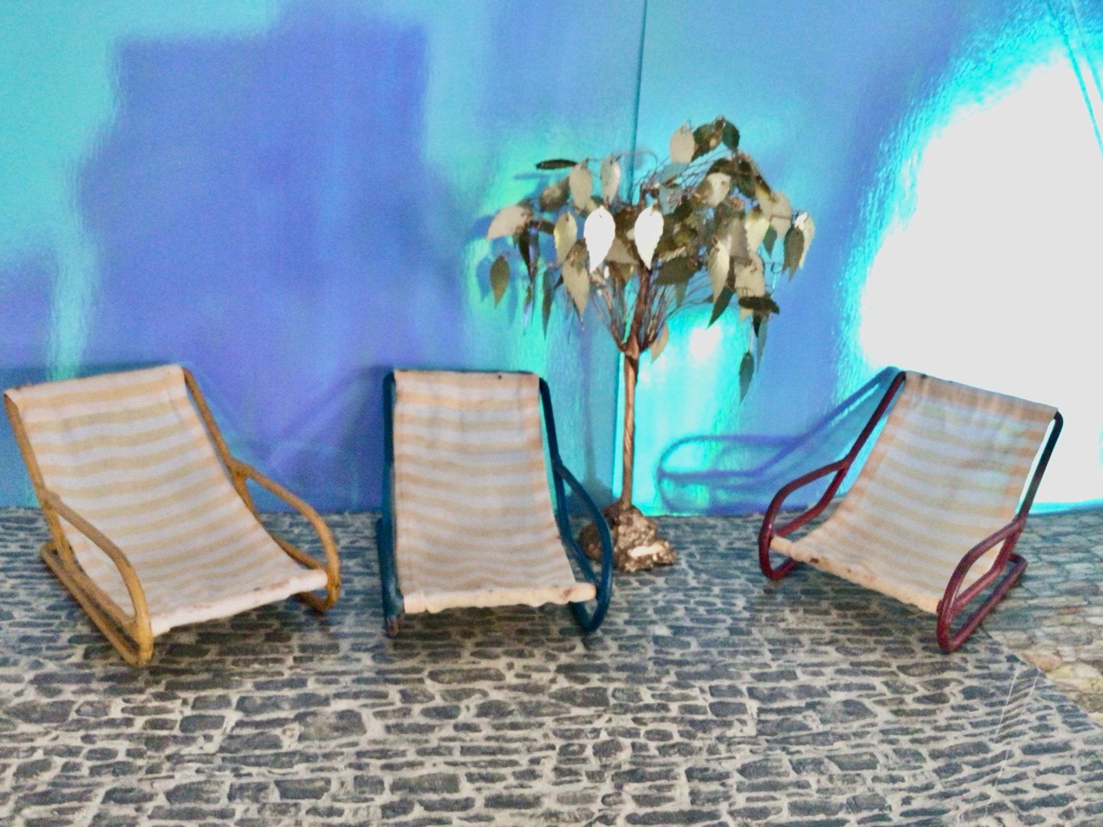 Vintage Miniatuur Stoelen - Jaren '50  - Collectors Items, Ophalen of Verzenden