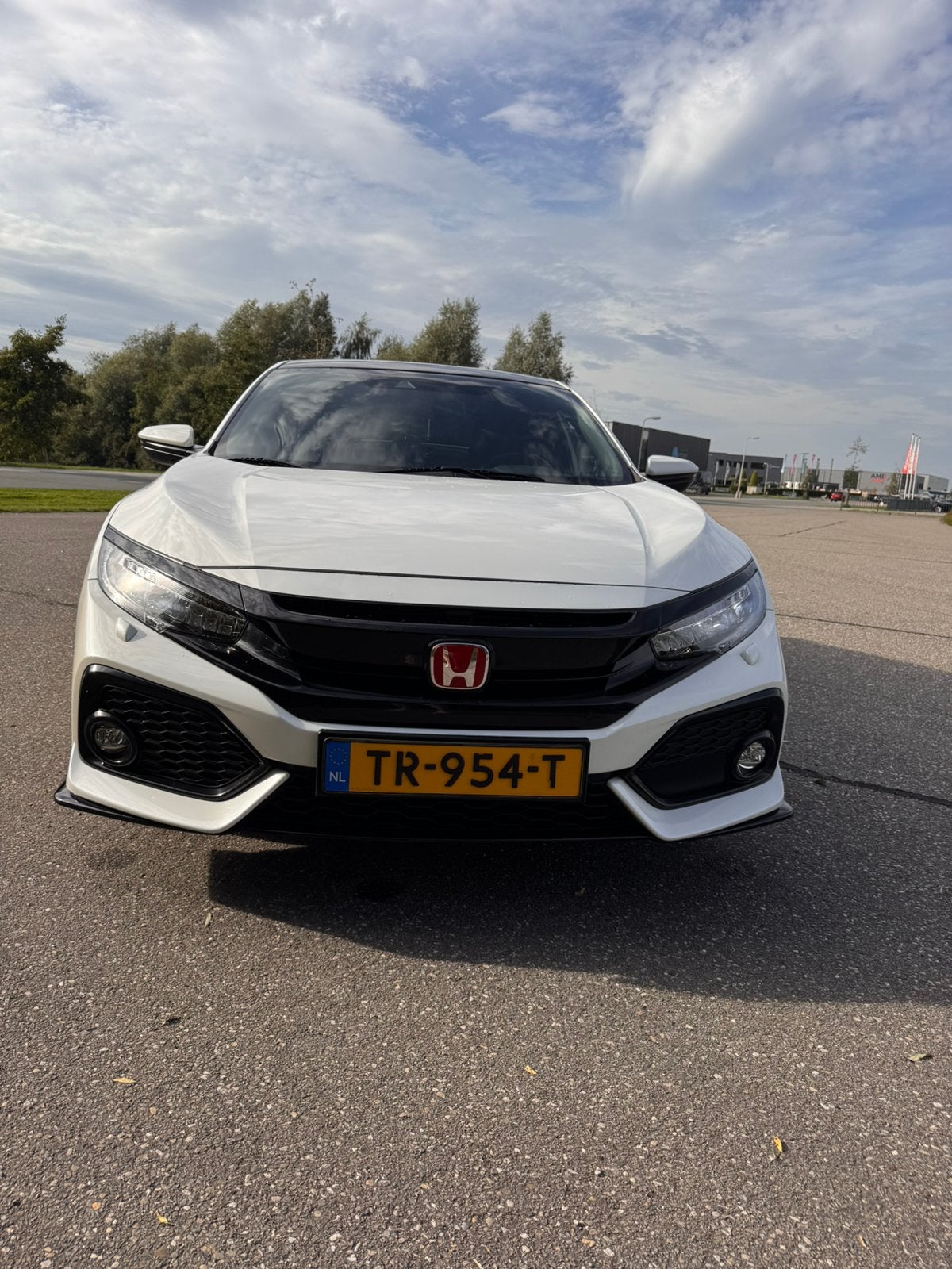 Honda Civic 1.5 I-vtec 183pk 2018 sport plus pakket, Auto's, Voorwielaandrijving, Dealer onderhouden, Stof, 1498 cc