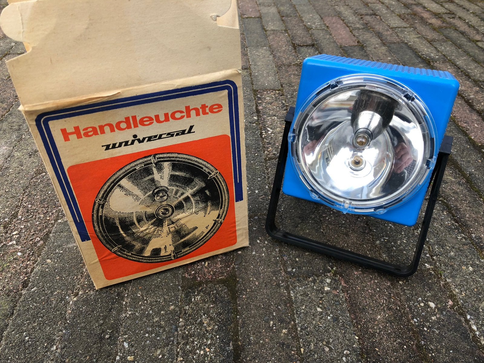 Oldtimer pechlamp, Auto diversen, Auto-accessoires, Ophalen of Verzenden, Zo goed als nieuw