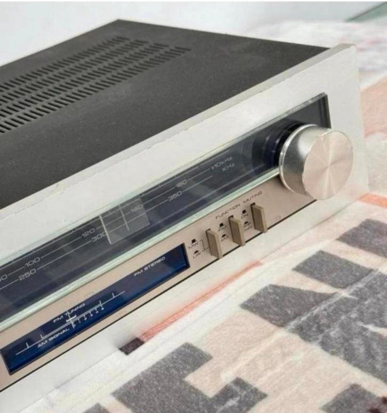 1980 - Vintage Pioneer Tuner TX-410L tx410l fm am met kabels, Ophalen of Verzenden, Zo goed als nieuw, H, H