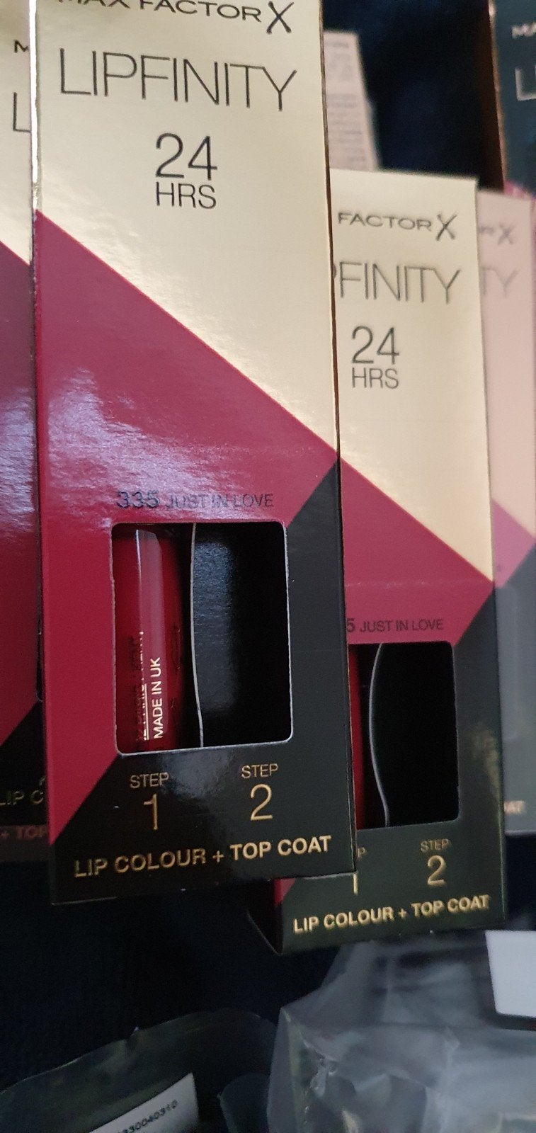 10 stuks Maxfactor lipfinity zonder topcoat nr 335, Verzenden, Nieuw, Overige kleuren, Handen en Nagels