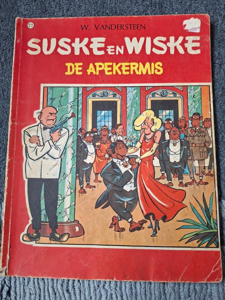 Suske en Wiske ApeKermis en Dulle Griet 1ste Druk Matte Kaft, Boeken, Stripboeken, Gelezen, W. Vandersteen, Ophalen of Verzenden