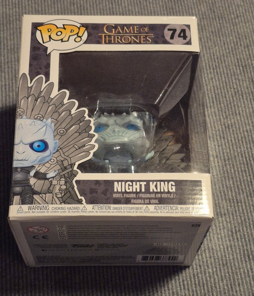 Funko Pop! Game of Thrones - Night King #74, Ophalen of Verzenden, Zo goed als nieuw