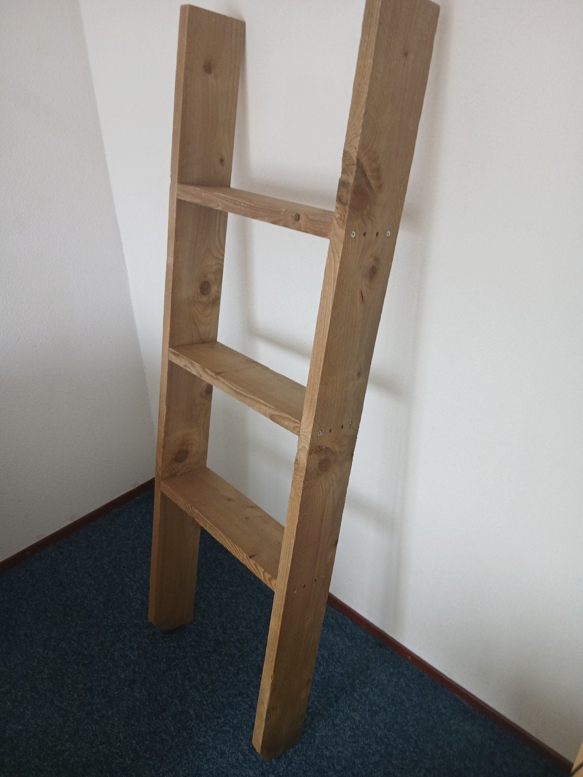 Steigerhouten bedladder, Doe-het-zelf en Verbouw, Ophalen, Gebruikt, Minder dan 2 meter