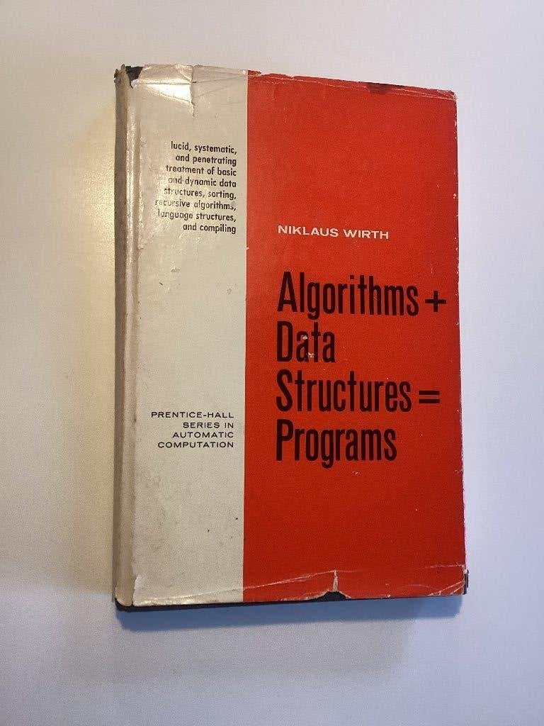 Wirth: Algorithms + Data Structures=Programs, Ophalen of Verzenden, Beta, Gelezen, WO