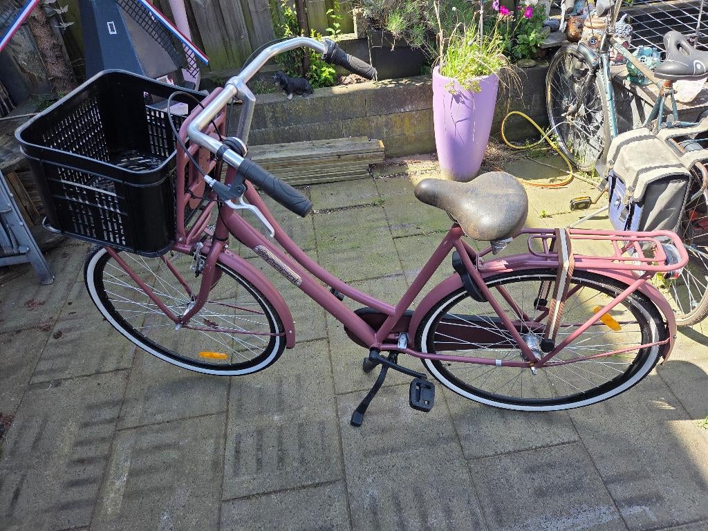dames fiets POPAL 28 inch 1 jaar oud, Fietsen en Brommers, Fietsen | Dames | Damesfietsen, Versnellingen, Zo goed als nieuw, Trommelrem