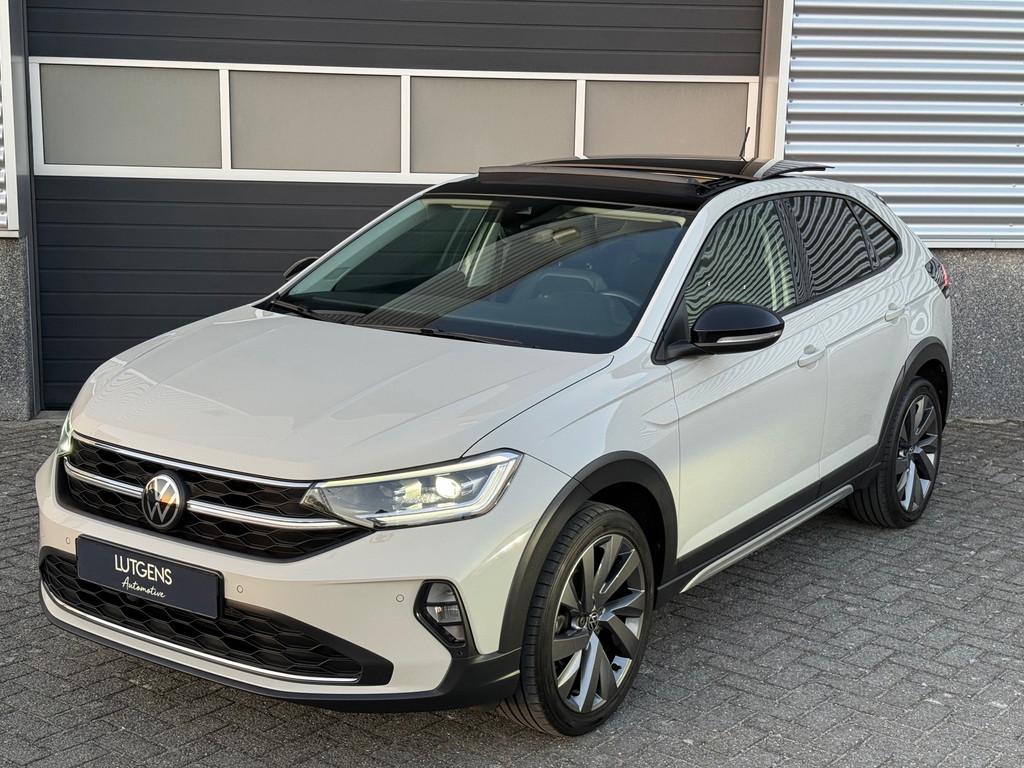 Volkswagen Taigo 1.0 TSI Pano IQ Leder Camera 18 Inch, Voorwielaandrijving, Gebruikt, Zwart, Origineel Nederlands