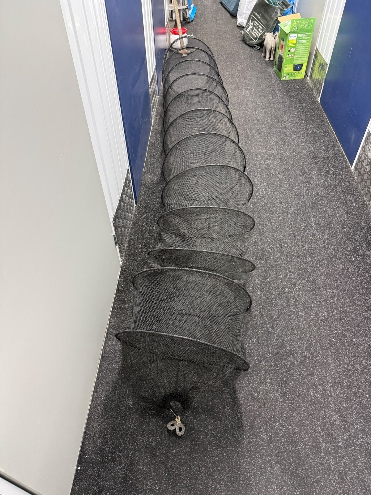Leefnet 4 meter, Ophalen of Verzenden, Gebruikt, Net of Fuik
