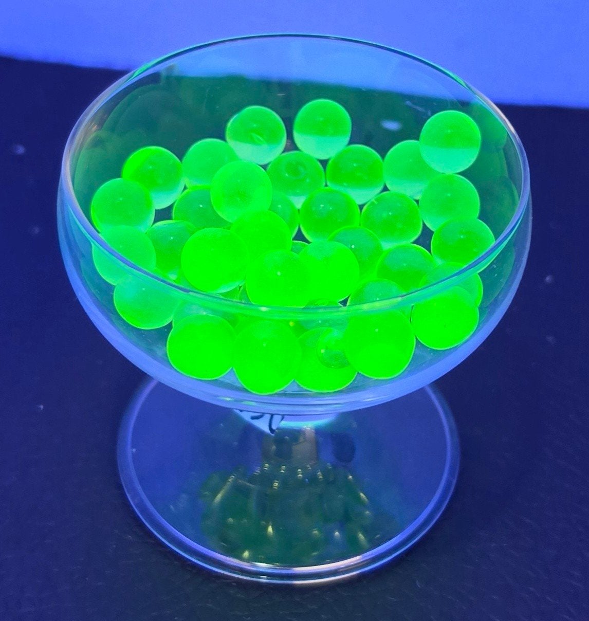 Uranium Balletjes 40 stuks 10 mm - Lichtgevende knikkers, Generieke Fabrikant, Onbekend 1, 1234 AB Onbekend, Nieuw, Ophalen of Verzenden