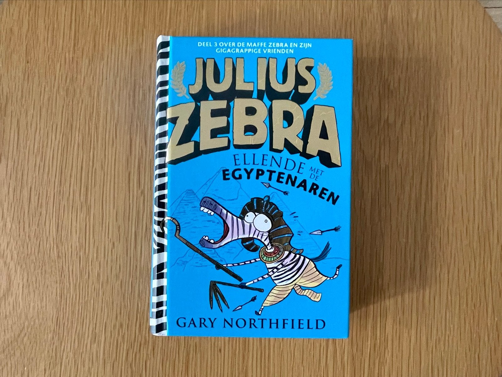 Julius Zebra 3: Ellende met de Egyptenaren - Gary Northfield, Boeken, Ophalen of Verzenden, Zo goed als nieuw, Fictie algemeen