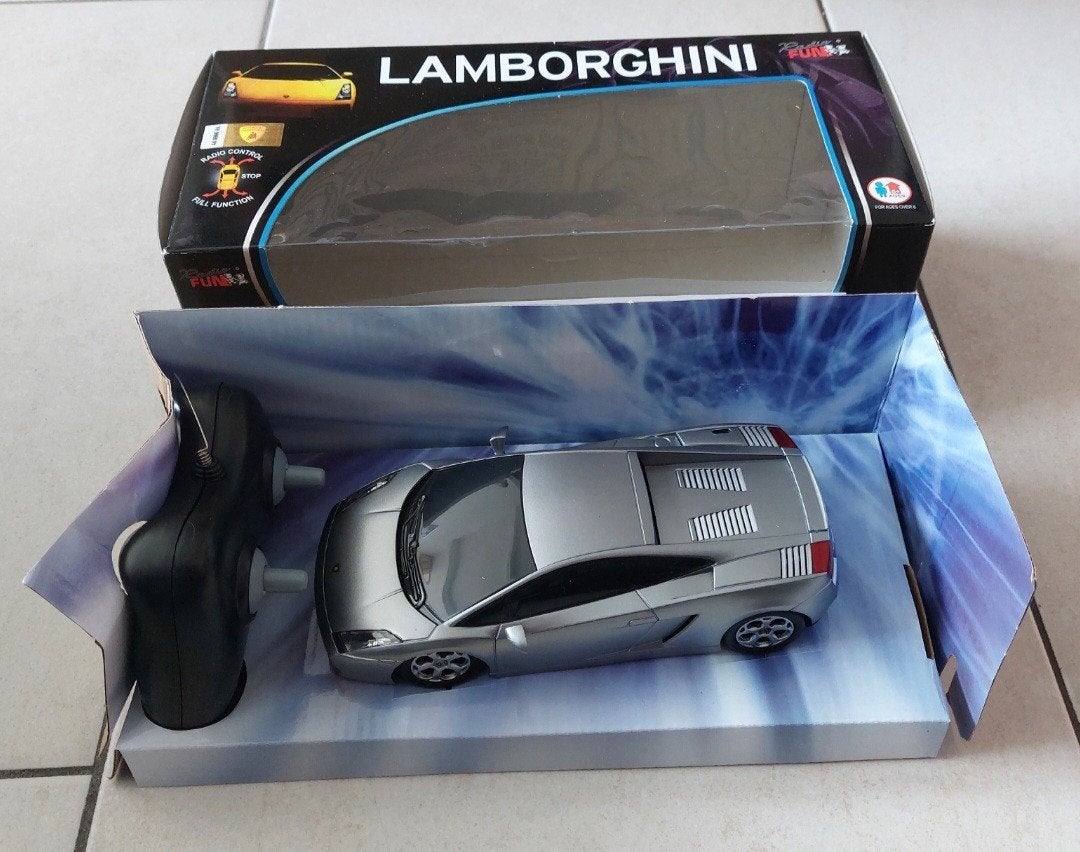 Lamborghini met RADIO CONTROL, Ophalen of Verzenden, Nieuw, Auto