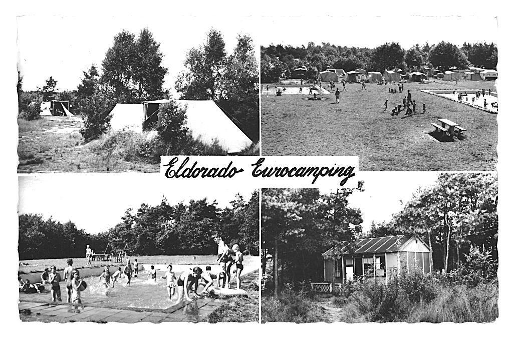 948515 Vessem N Br 1967 Camping Eldorado Eurocamping Gelopen, Ophalen of Verzenden, 1960 tot 1980, Gelopen, Noord-Brabant