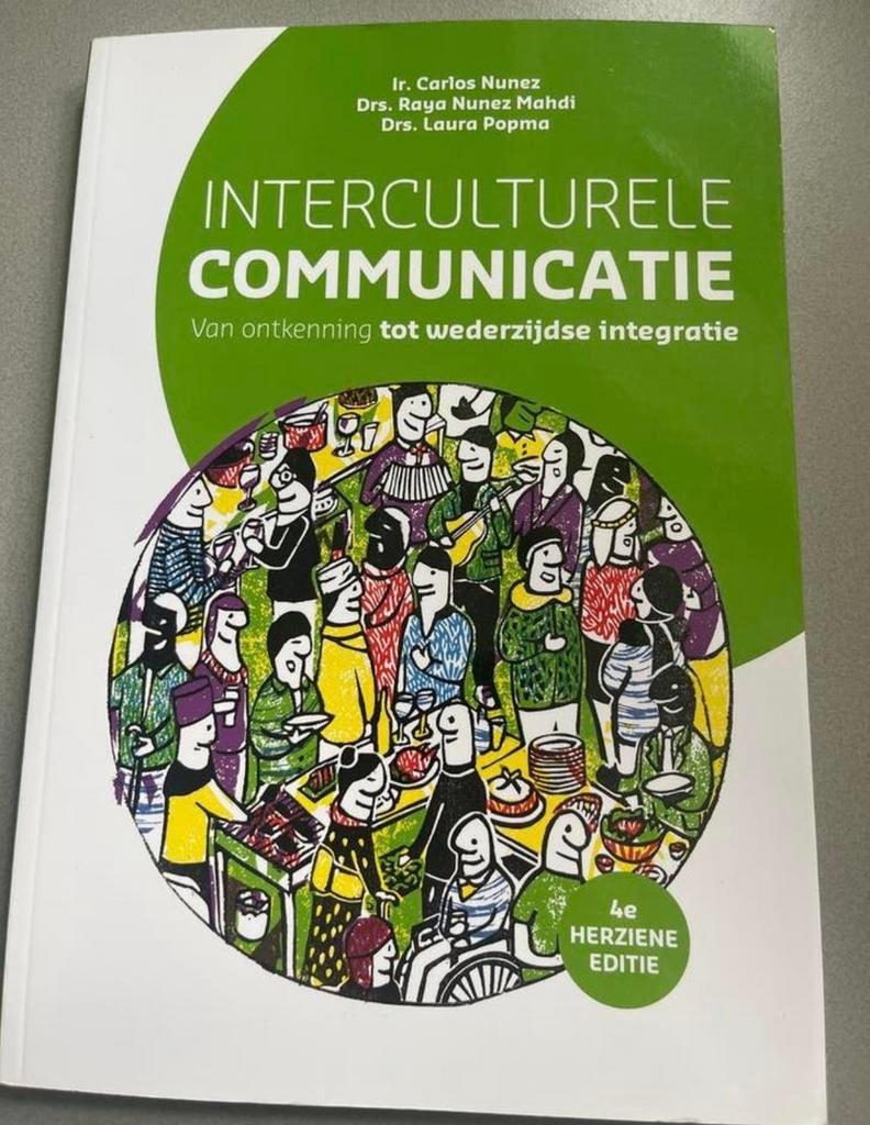 Interculturele Communicatie - 4e Herz. Editie, Boeken, Studieboeken en Cursussen, Ophalen of Verzenden, Gamma, Zo goed als nieuw