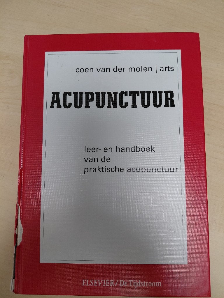 Coen van der Molen Acupunctuur, Boeken, Studieboeken en Cursussen, Verzenden, Zo goed als nieuw, Beta, Coen van der Molen