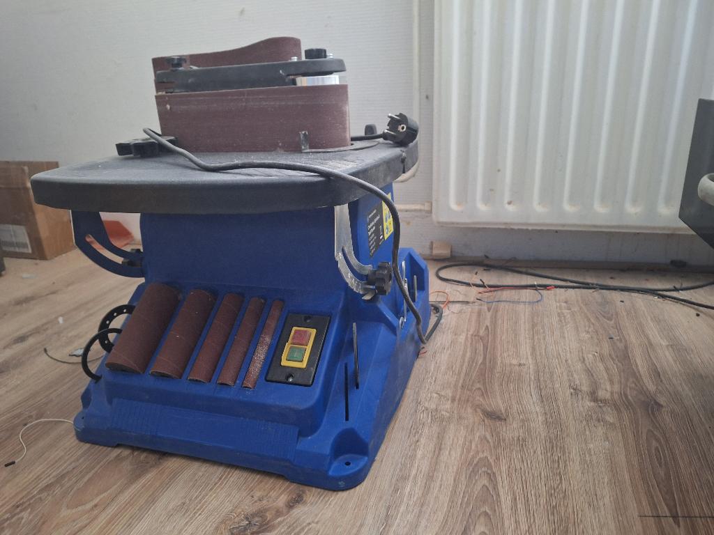 Oscillating spindle belt sander, Ophalen, 70 mm of meer, Overige typen, Zo goed als nieuw