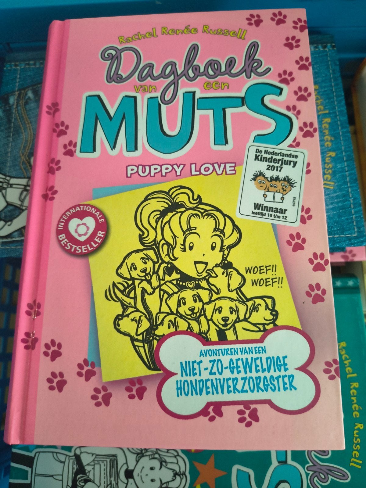 Dagboek van een Muts: Puppy Love - Rachel Renée Russell, Ophalen of Verzenden, Gelezen, Rachel Renée Russell, Fictie