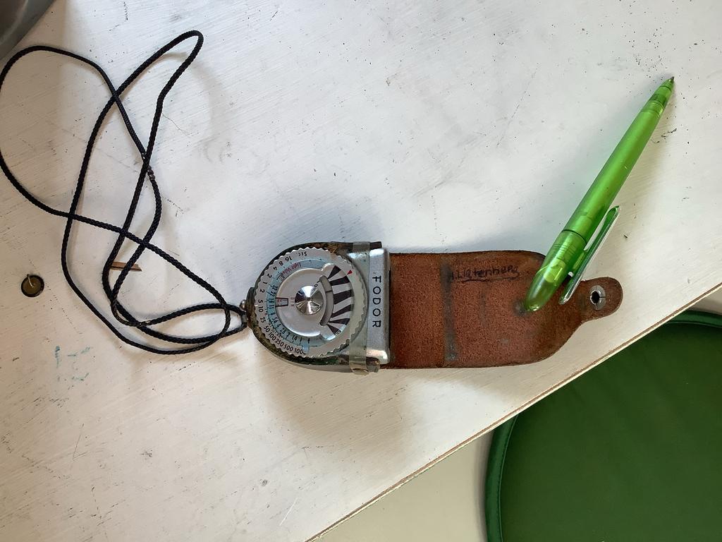 Vintage Fodor Belichtingsmeter uit de jaren '60, Ophalen of Verzenden, Gebruikt