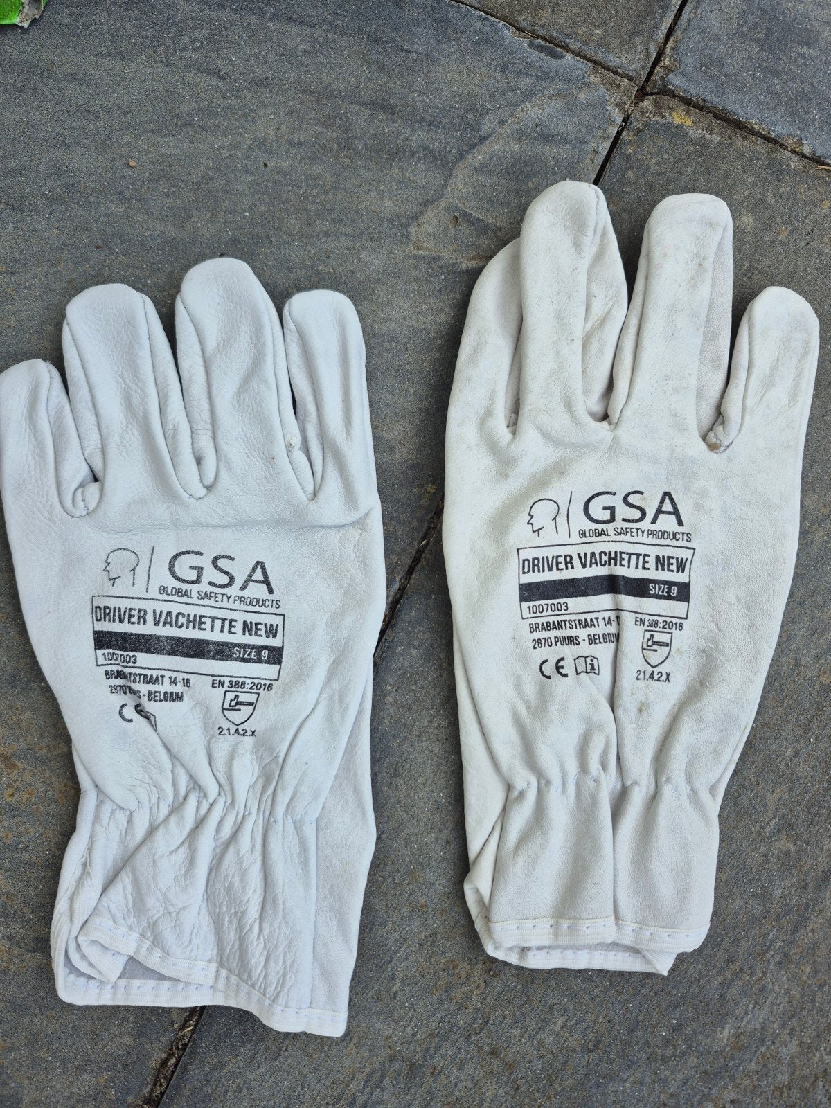 GSA Driver Vachette Nieuwe Werkhandschoenen - Maat 9, Ophalen, Nieuw