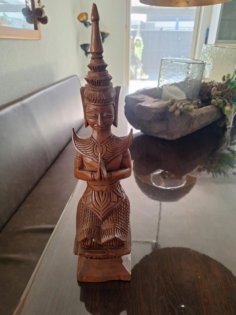 Balinese beeld, Huis en Inrichting, Woonaccessoires | Boeddhabeelden, Ophalen of Verzenden, Zo goed als nieuw