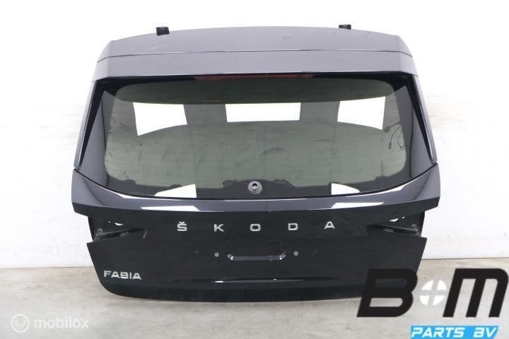 Achterklep + spoiler en privacy Skoda Fabia 4 LF9R 6VE827023, Gebruikt