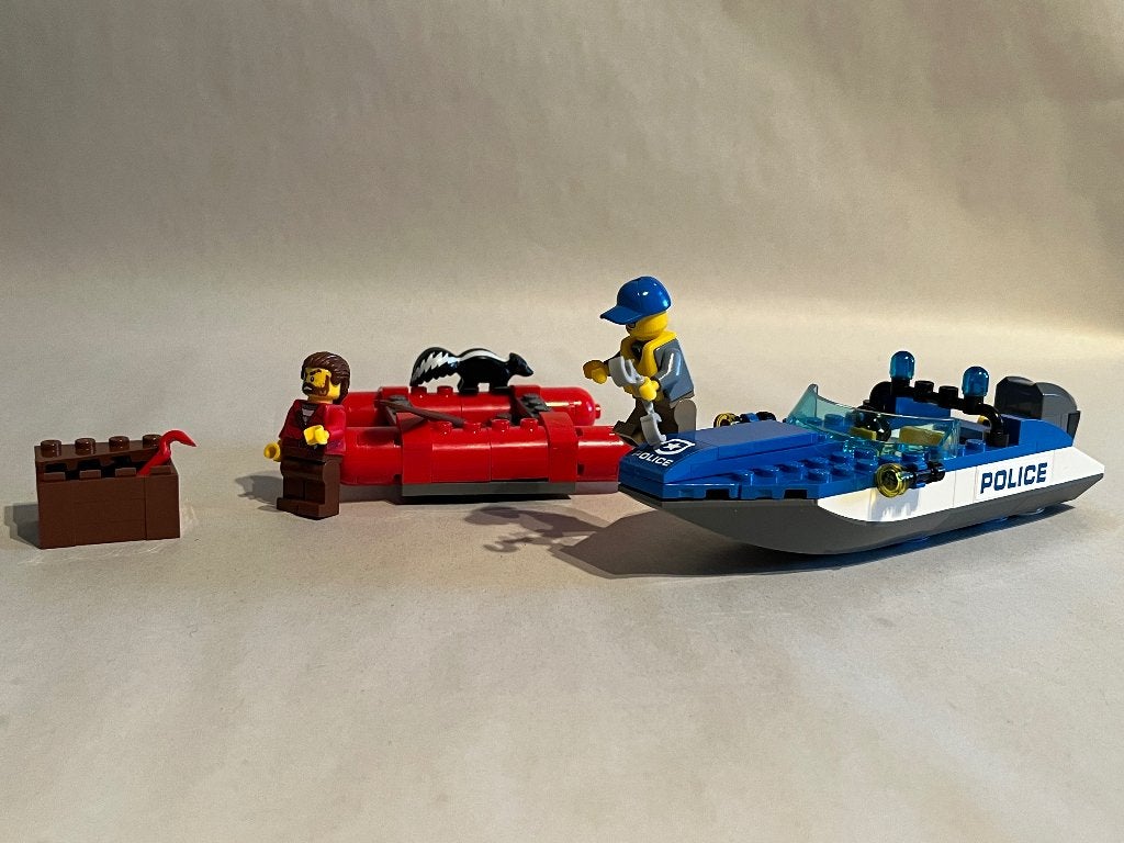 LEGO CITY | 60176 | Wilde rivierontsnapping, City, Lego, Ophalen of Verzenden, Complete set