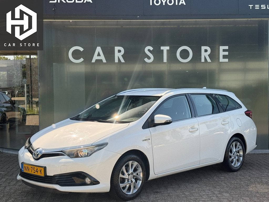 Toyota Auris Touring Sports 1.8 Hybrid Aspiration Navi Camer, Auto's, Gebruikt, Origineel Nederlands, 1798 cc, 66 €/maand