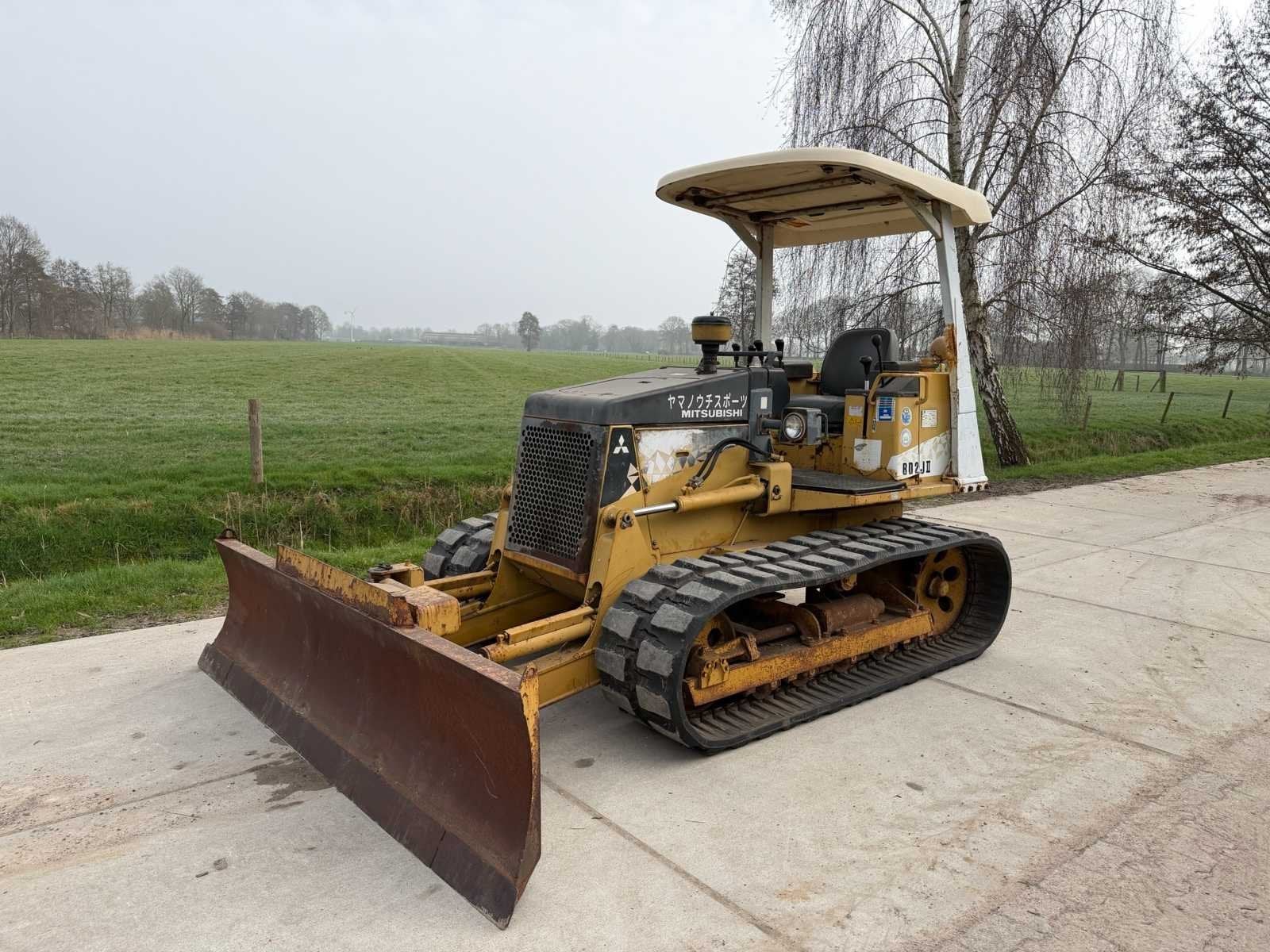 Mitsubishi BD2J Bulldozer, Graafmachine