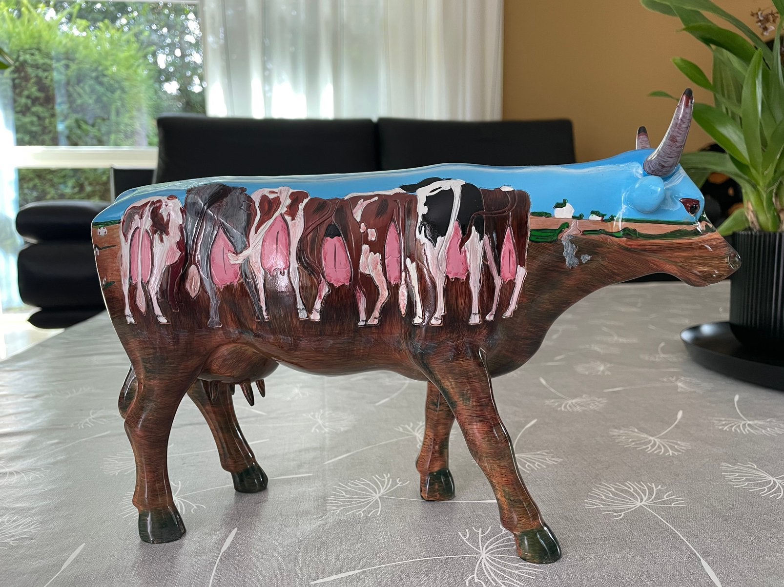 Cow parade Large. The Tank., Antiek en Kunst, Kunst | Beelden en Houtsnijwerken, Ophalen