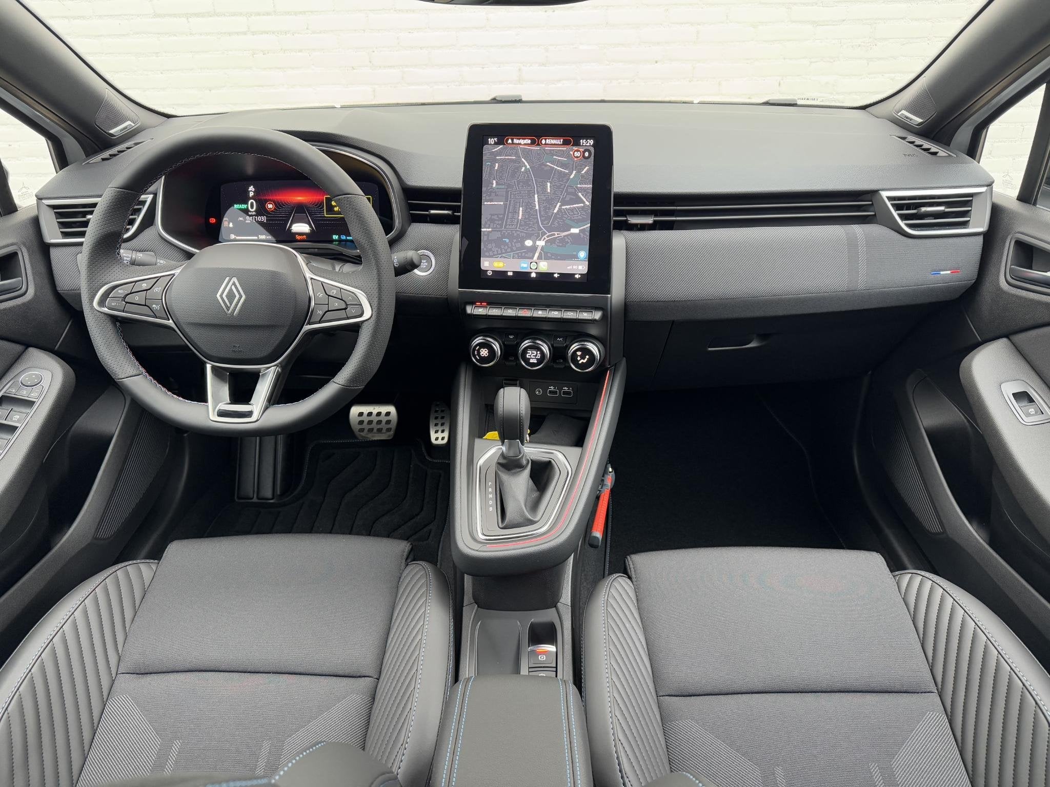 Renault Clio 1.6 E-Tech Full Hybrid 145 esprit Alpine / Pack, Euro 6, Leder en Stof, Origineel Nederlands, Bedrijf