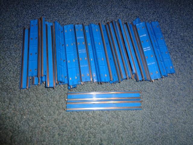Partij i180=41x Lego trin rails recht 12v, Kinderen en Baby's, Speelgoed | Duplo en Lego, Gebruikt, Lego, Losse stenen, Ophalen of Verzenden