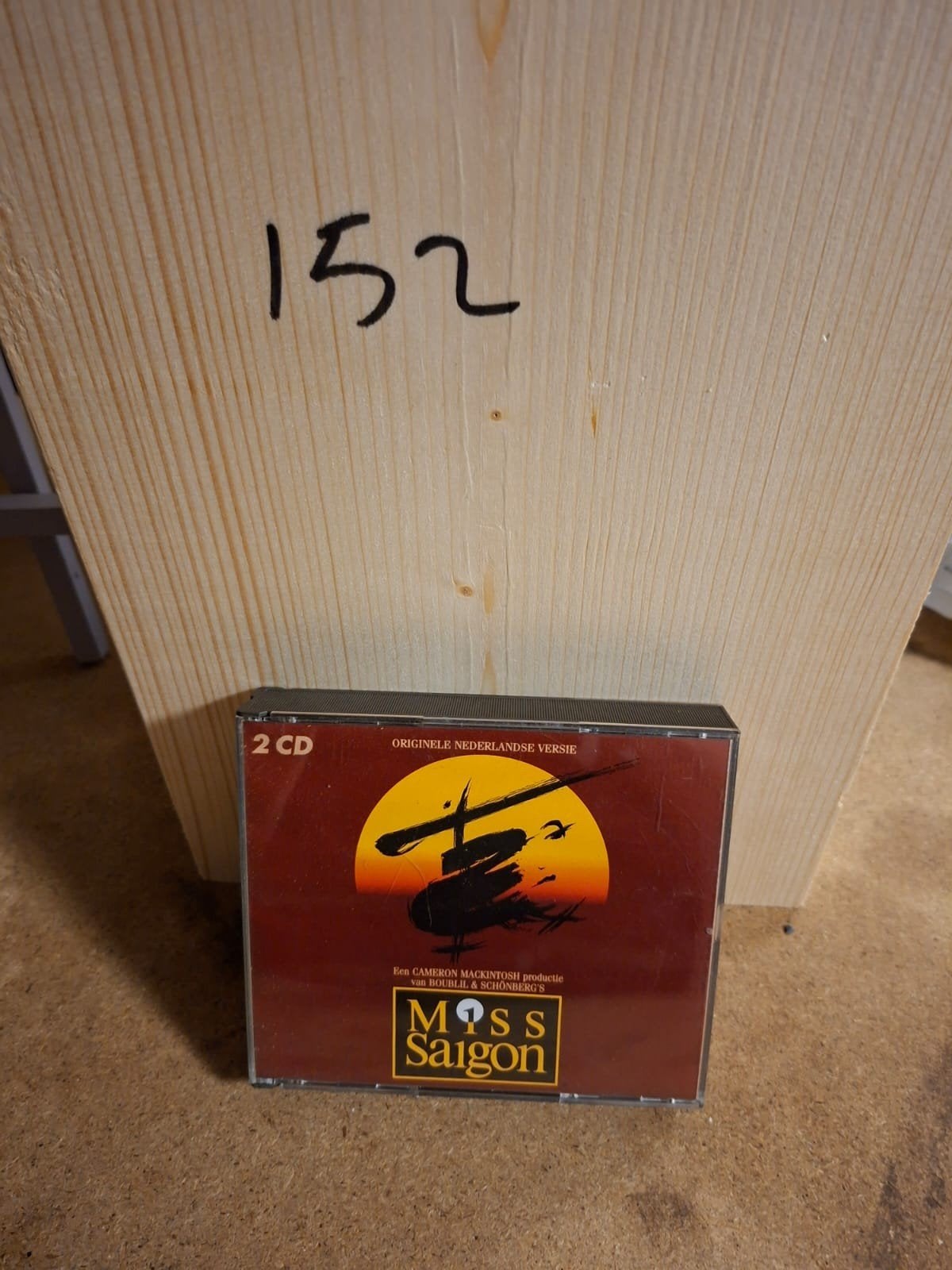 Miss Saigon - Originele Nederlandse Versie (2 CD), Gebruikt, Musical, Ophalen of Verzenden, Inclusief doosje