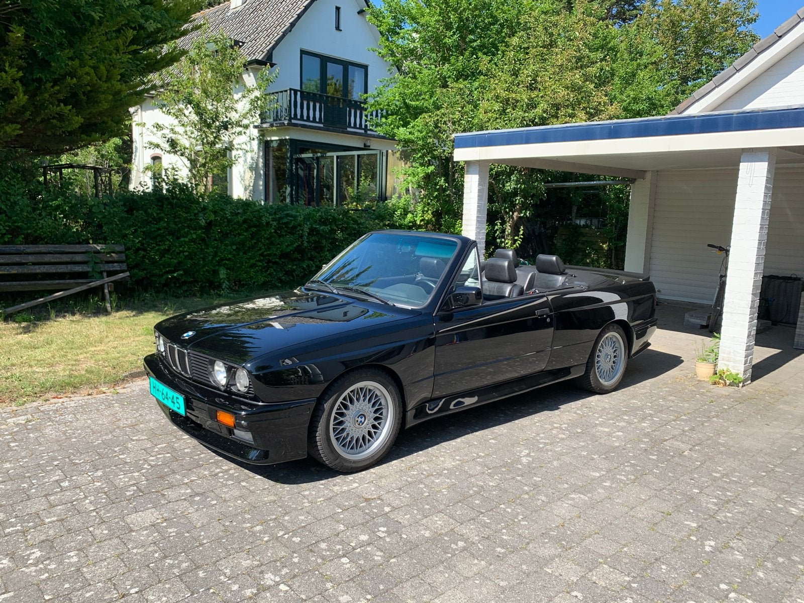 Kroll Bottrop BMW M3 1993 Zwart, Achterwielaandrijving, Zwart, 4 cilinders, Cabriolet